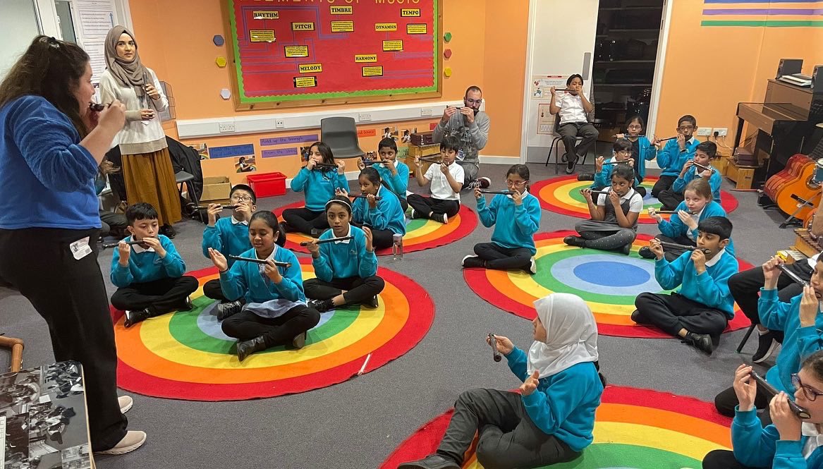 Tomorrow at 10:00 GMT you can join us <a href="/CoMA_NewMusic/">CoMA</a> online with our participatory children’s concert RECORDER ADVENTURES! Bring along your recorder for a journey through the jungle 🙊
Register for free here: tinyurl.com/Rec-adventures