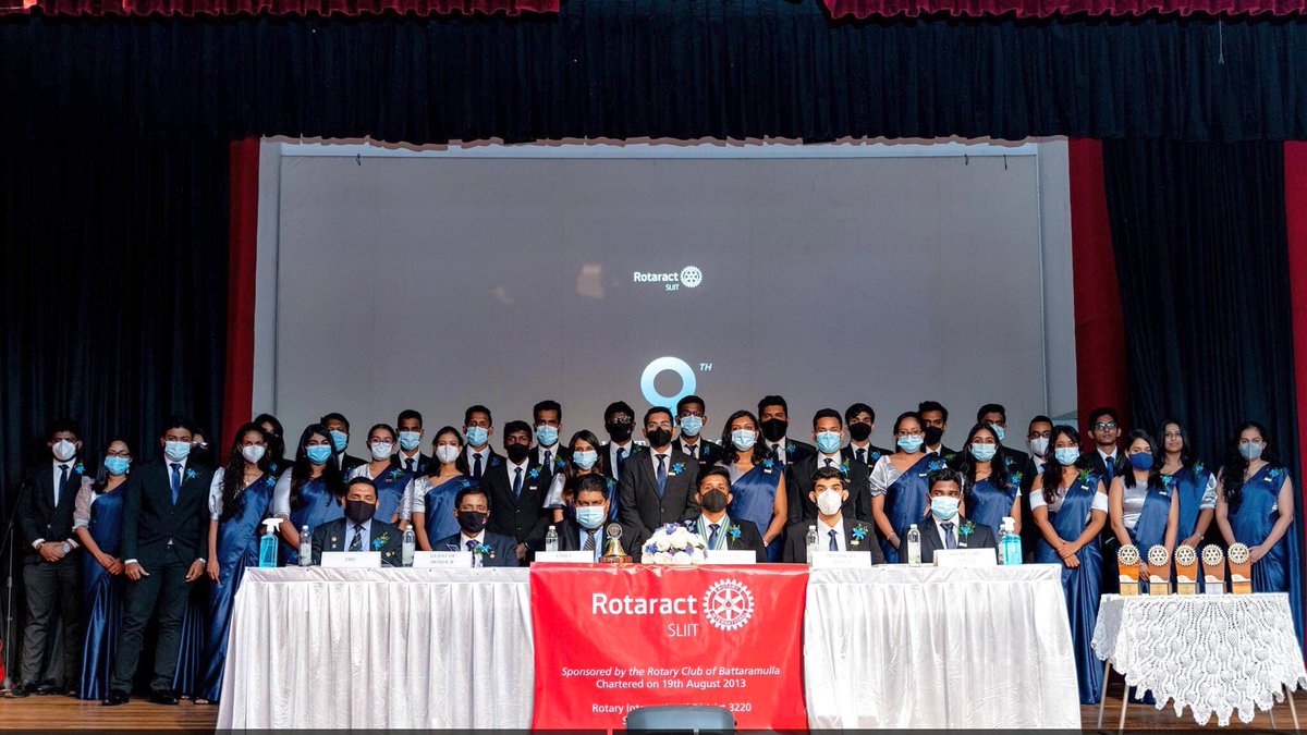 IbraheemRifthie's tweet photo. Privileged and grateful for being installed into the position of Co Editor of @RotaractSLIIT for the years 21/22 at the 9th Installation Ceremony of the club.
Read more on the installation: https://t.co/li72awC4Ew
#RACSLIIT #Rotaract #9thInstallation https://t.co/NxoioPfLWm