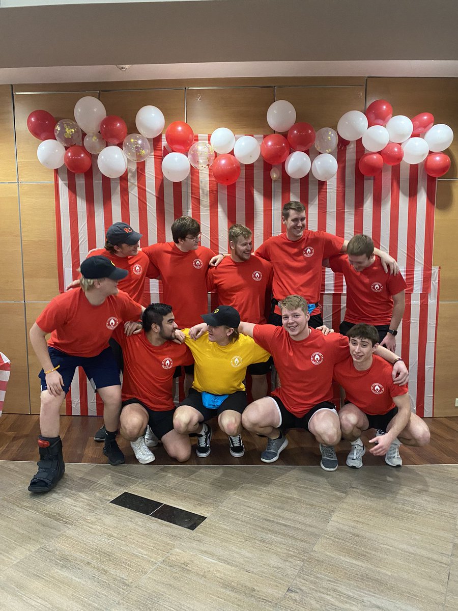 Here are the men of SAE along with their sweetheart participating in the annual Dance Marathon for the Children Miracle Network! If your interested in donating to this cause, go click the link that is provided in the @simpsoncollegedm bio!! #ftk #phialpha #truegentleman