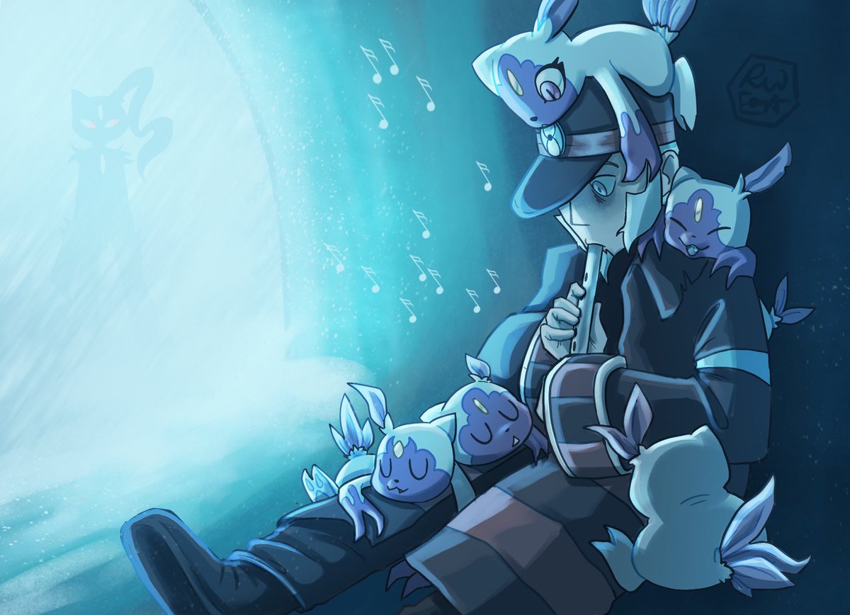 easternCriminal's tweet photo. Shelter from the storm #ingo #wardeningo #submas #subwaymasteringo #pokemon #ingo https://t.co/hCeb24xRhm