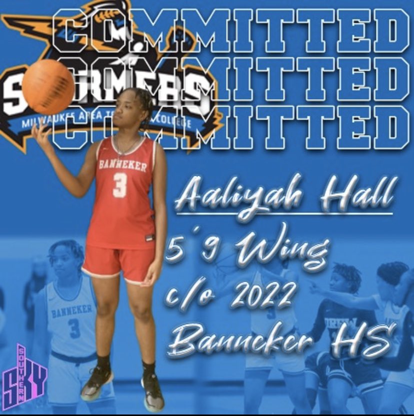 Congrats to 2022 <a href="/liyahkayhall10/">Aaliyah Hall</a> on her commitment to Milwaukee Area Technical College <a href="/MATC_Athletics/">Milwaukee Area Technical College Athletics</a>. I’m so proud of you Aaliyah! The future is bright. Trust the process..enjoy the grind! <a href="/KyleSandy355/">Kyle Sandy</a> <a href="/PGH_Georgia/">Prep Girls Hoops Georgia</a> <a href="/BHS_TrojanPride/">BHS Athletics</a> <a href="/SoSky_Elite/">SOUTHERN SKY ELITE</a> <a href="/jasonjstamper/">Jason Stamper, EdD</a> . #BTown #WhoNext