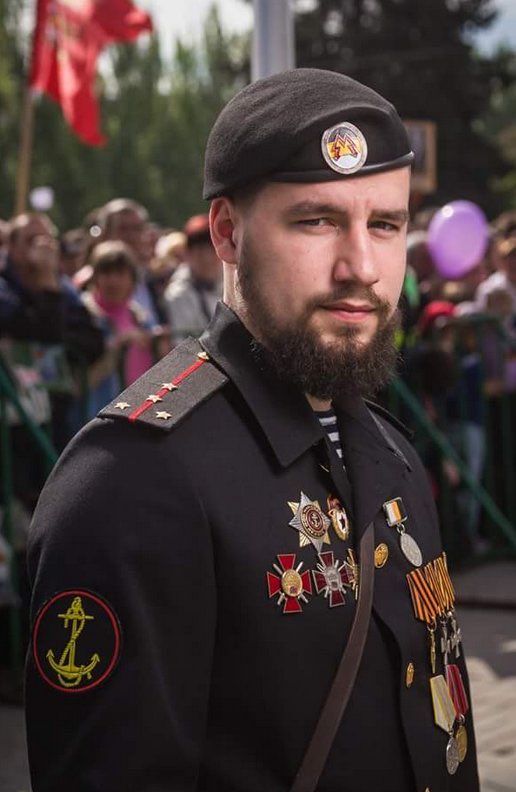 IAPonomarenko's tweet image. Vladimir “Vokha” Zhoga, the “successor” of Russian criminal warlord Arsen “Motorola” Pavlov, has been killed in action. 
In my hometown Volnovakha!
