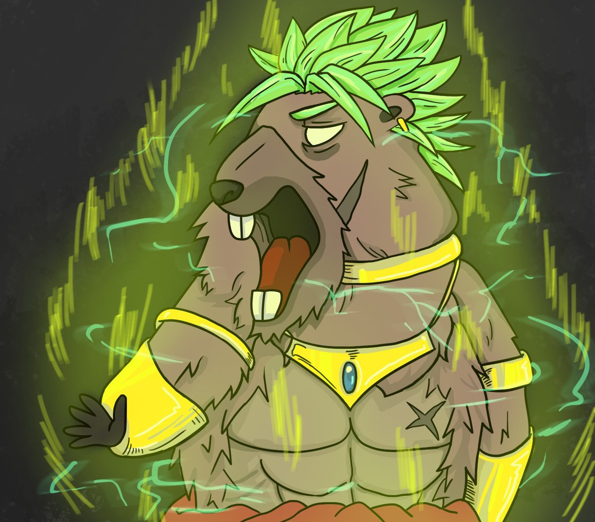 MarmotsWizard's tweet photo. Legend Saiyan Broly Marmot  🔥🔥💪
✔️Plz Rt🔁  like❤️ follow @MarmotsWizard 
It will be my motivation to create in chia🌱🌱
Join us on Discord! https://t.co/85ydKlvevF
#NFT #chia #xch https://t.co/2iGItJ9ov5
