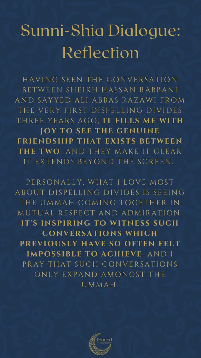 Sunni-Shia Dialogue: Reflection 4