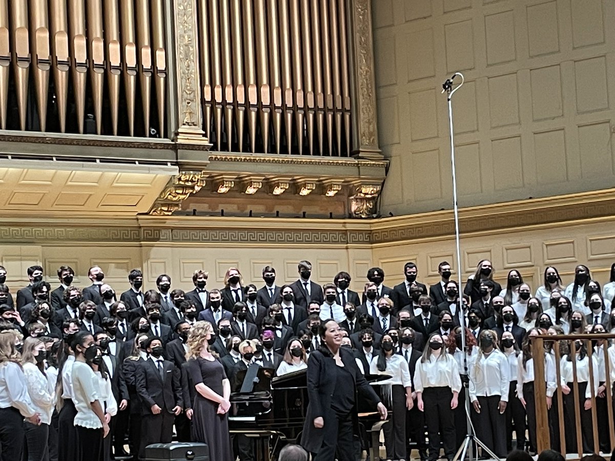 MAMusicEd's tweet photo. The All-State Choir was on 🔥 https://t.co/wL9VzfXbzQ