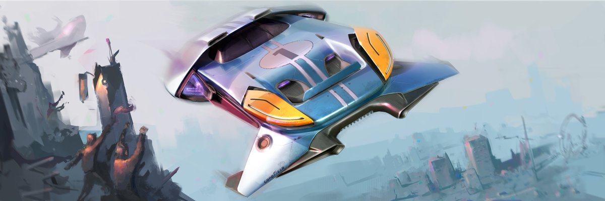 Back a year ago, I speedpainted a vintage apocaliptical racer and sparked my love for Blender.