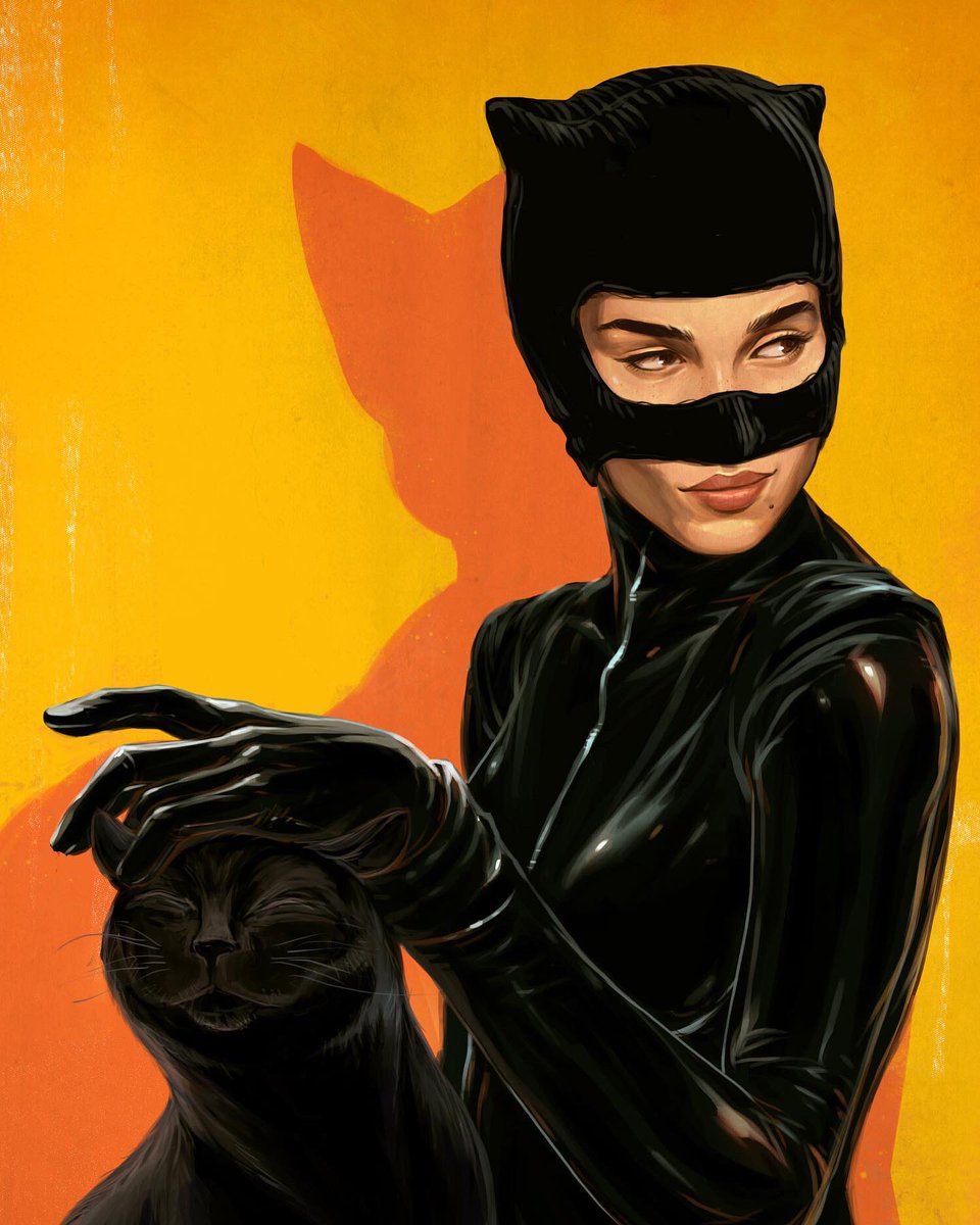 artofjoekim's tweet photo. Zoë Kravitz was the best Catwoman in film imo, what did you guys think? #TheBatman #CATWOMAN #ZoeKravitz https://t.co/Aasiu7rFUF