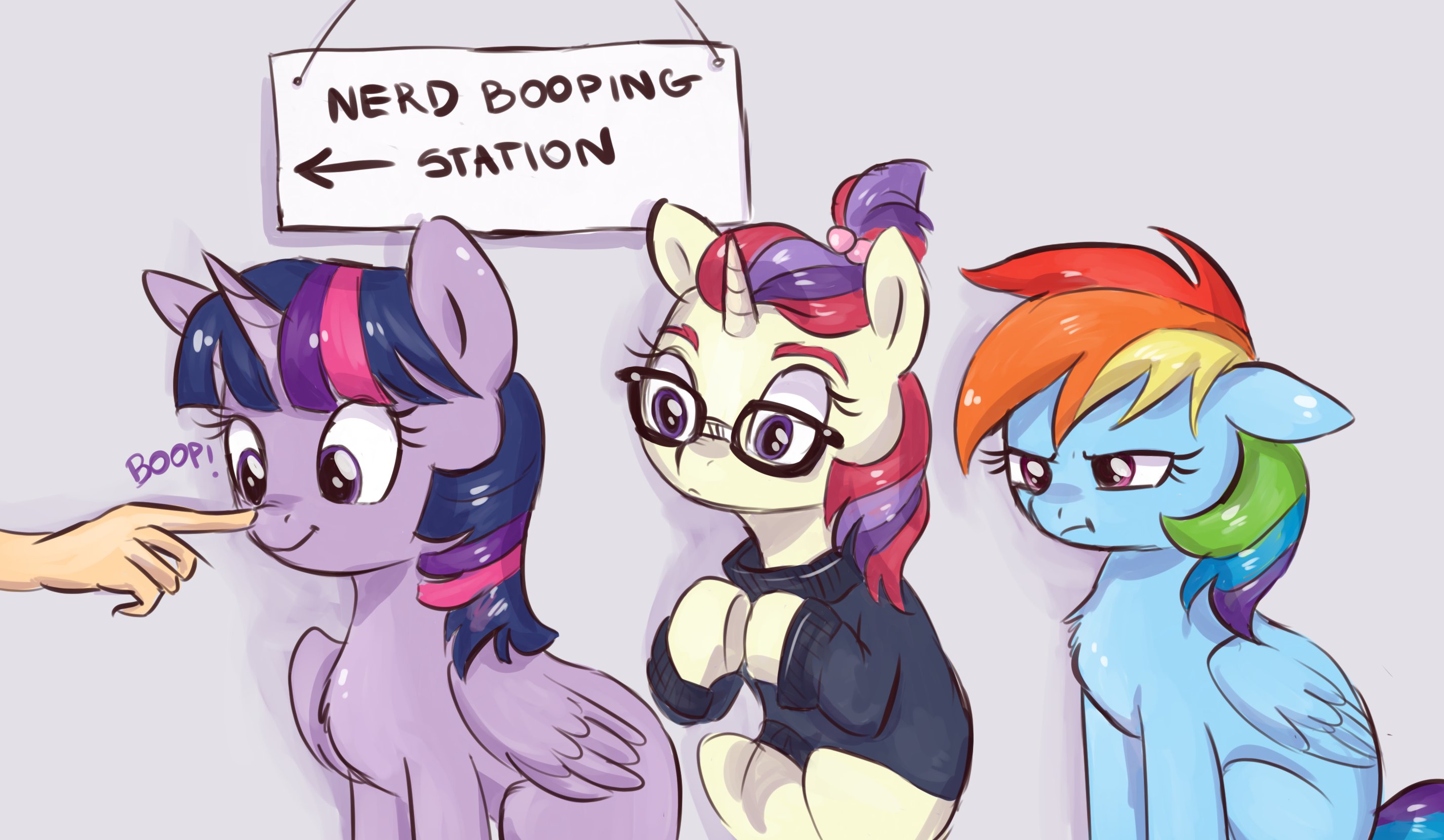 Calpain on Twitter: "Have you booped your nerdy pony today? Who else should  be in line? Artwork is by ButterSprinkle! https://t.co/zObyX8DCSi #mlp  #fanart #art https://t.co/Sj3bMCTgWt" / Twitter