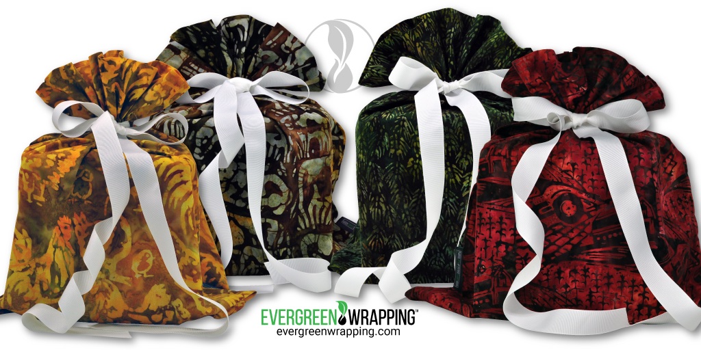 EvergreenWraps's tweet photo. Check out our new Homestead Collection at https://t.co/O3wwWZmQQq! #fabricwrapping #reducereuserecycle #environmentallyfriendlyholidays #evergreenwrapping https://t.co/SMmwUtonC2