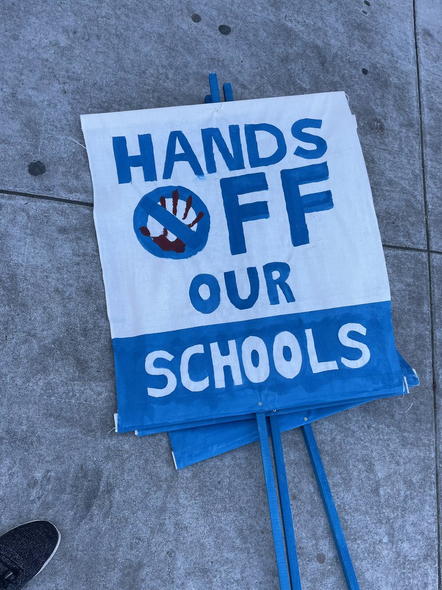 RIGHT NOW: a crowd of students, parents, educators &amp; supporters gathering at 66th and International outside of Roots school to protest closures of predominantly Black &amp; Brown schools. Join us, we march at 11! #NoCutsNoClosures #ShutDowntheTown
