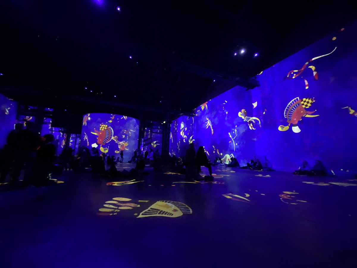 Merci l’@AtelierLumieres c’était sublime #atelierdeslumieres #cezanne #kandinski