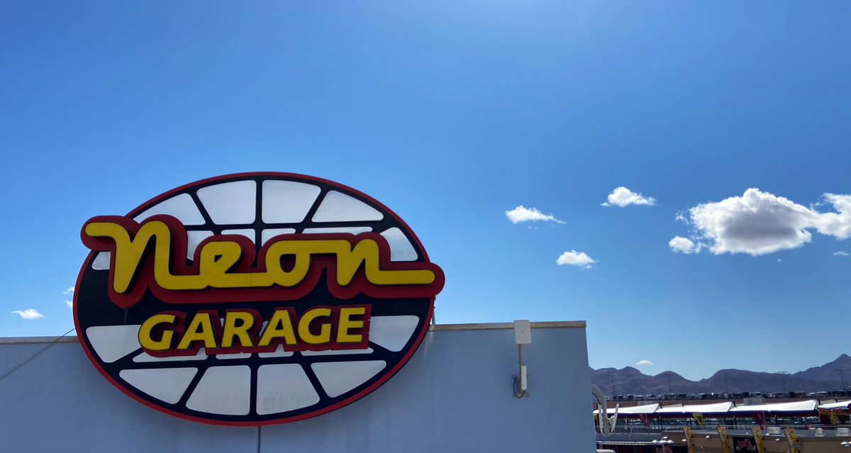 thinkjose's tweet photo. Today I’ll be catching up w Vegas natives @NoahGragson 11am &amp; @rileyherbst 11:15 on the #NeonGarage stage here @LVMotorSpeedway https://t.co/csbfUj2diA