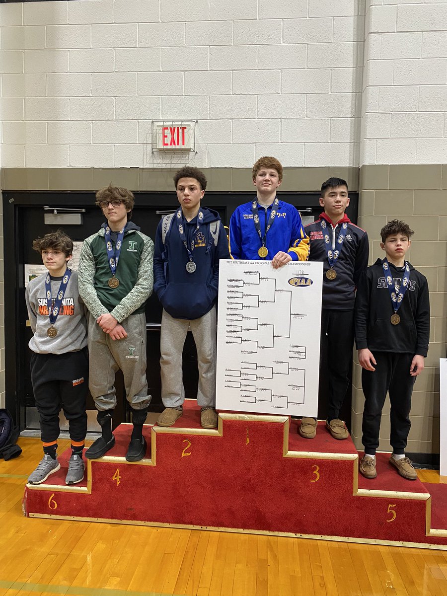 NL_Wrestling_'s tweet photo. Aaron Seidel is your 2022 106 lb. 
Southeast Regional Champion! https://t.co/Shjd34aviz