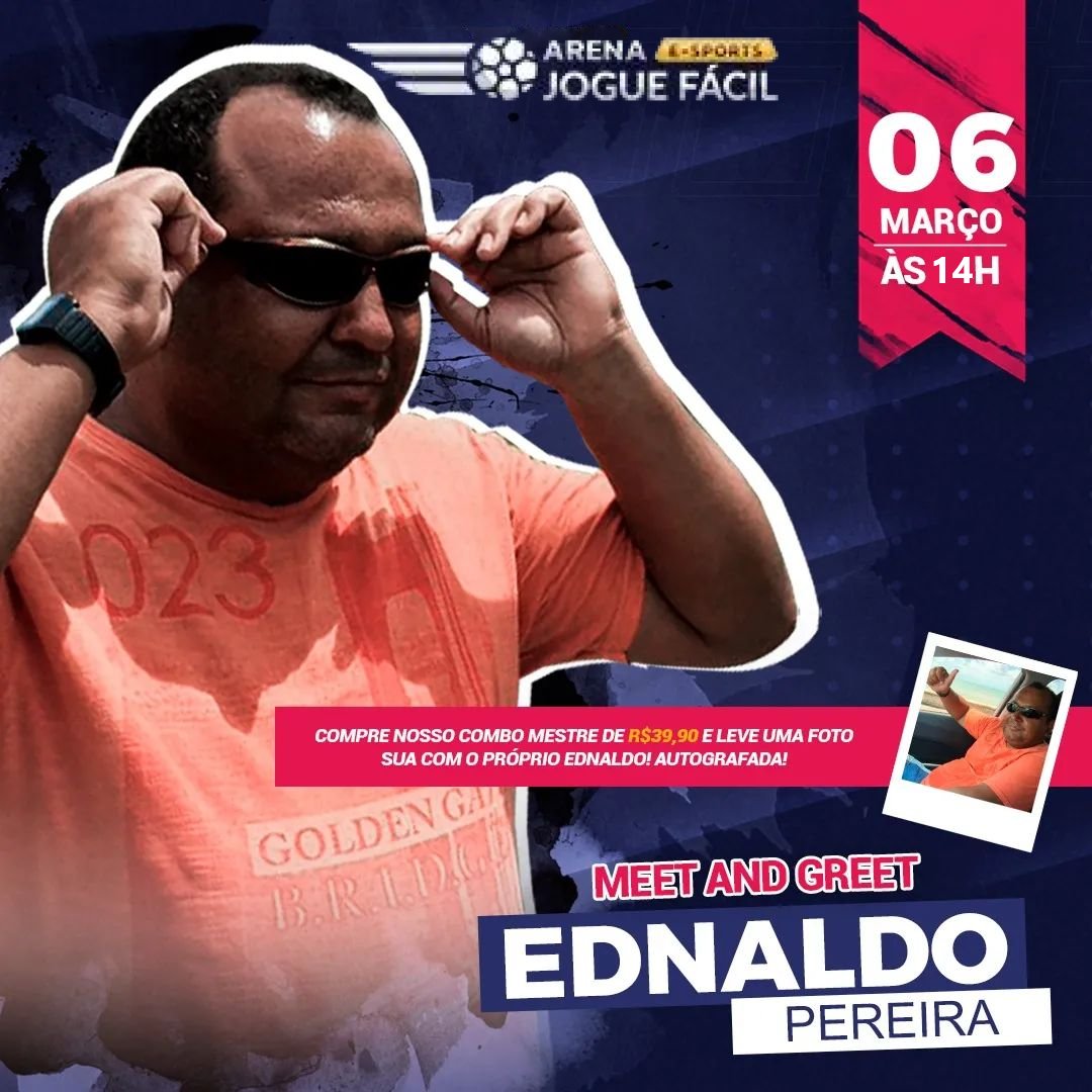 Ednaldo Pereira on X: Encontro de fãs em João Pessoa amanhã