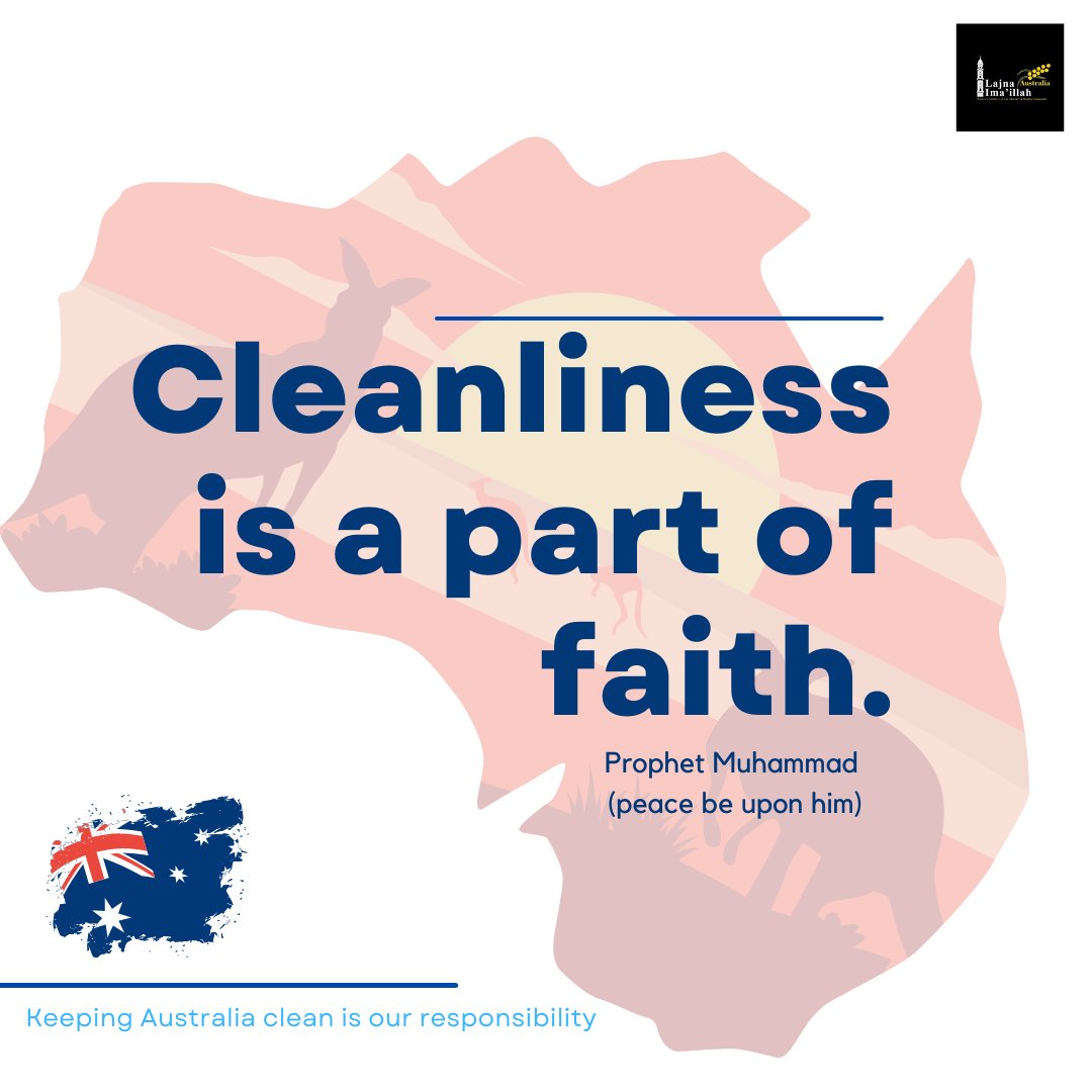 lajnaau's tweet image. #TrueIslam has put a unique emphasis on the importance of cleanliness by making it a part of faith.

#KeepAustraliaClean
#CleanUpAustraliaDay
#qldfloods
#nswfloods