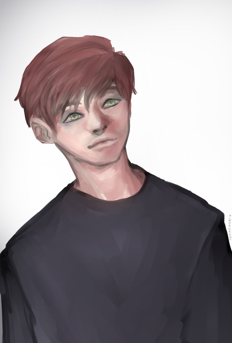 DrawsMinor's tweet photo. Dazed

A simple one for the go

#artistsontwitter #artwork #art #portrait #simple https://t.co/dLz0MEEcVD