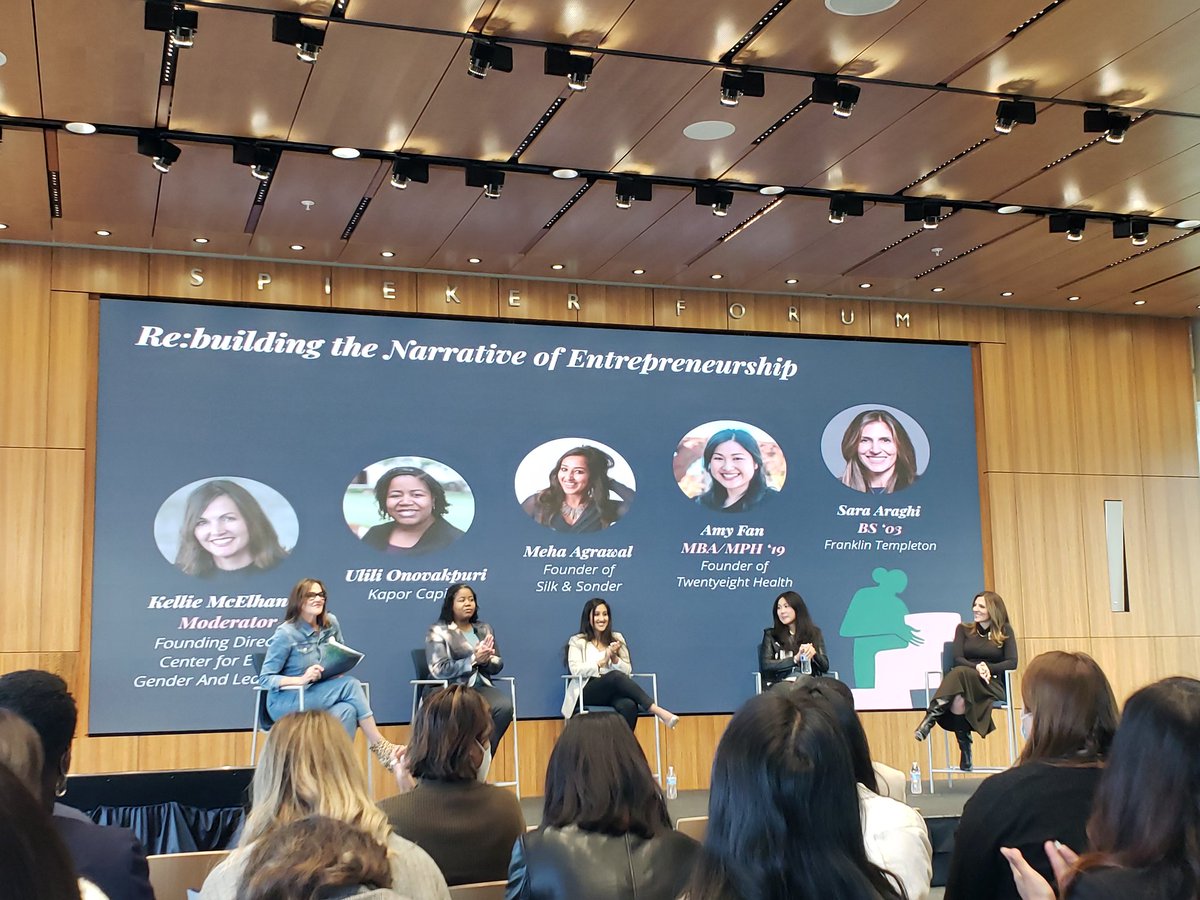 Tanvi Lal (@tlaltweets) on Twitter photo Awesome panel on re:building the narrative of entrepreneurship at the <a href="/BerkeleyHaas/">Haas School of Business</a> annual Women in Leadership conference, with 🔥 women <a href="/thekmack/">Kellie A. McElhaney</a> (<a href="/BerkeleyEGAL/">Center for Equity, Gender, and Leadership (EGAL)</a>) <a href="/unolil/">Uriri "Ulili" Onovakpuri</a> (<a href="/KaporCapital/">Kapor Capital</a>) <a href="/mehaagrawal/">Meha Agrawal</a> (<a href="/SilkSonder/">Silk and Sonder</a>) and <a href="/_amyfan/">Amy Fan</a> (<a href="/Twenty8Health/">Twentyeight Health</a>). Fave quotes below 👇🏾 Awesome panel on re:building the narrative of entrepreneurship at the <a href="/BerkeleyHaas/">Haas School of Business</a> annual Women in Leadership conference, with 🔥 women <a href="/thekmack/">Kellie A. McElhaney</a> (<a href="/BerkeleyEGAL/">Center for Equity, Gender, and Leadership (EGAL)</a>) <a href="/unolil/">Uriri "Ulili" Onovakpuri</a> (<a href="/KaporCapital/">Kapor Capital</a>) <a href="/mehaagrawal/">Meha Agrawal</a> (<a href="/SilkSonder/">Silk and Sonder</a>) and <a href="/_amyfan/">Amy Fan</a> (<a href="/Twenty8Health/">Twentyeight Health</a>). Fave quotes below 👇🏾