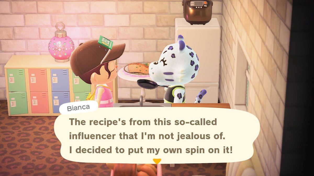 jendewph's tweet image. Bianca cracks me up w her low-key hatred of ppl, this week shares some #PullApartBread allrdy Had :) Caught Flick an Netted over 300k w/Wasps &amp;amp; #Tarantulas #ValleyoftheLilly #OOTD #SamuraiHakama #MarketAuctioneersCap #KikiandLala #KappnTours #AnimalCrossing #ACNH #NintendoSwitch