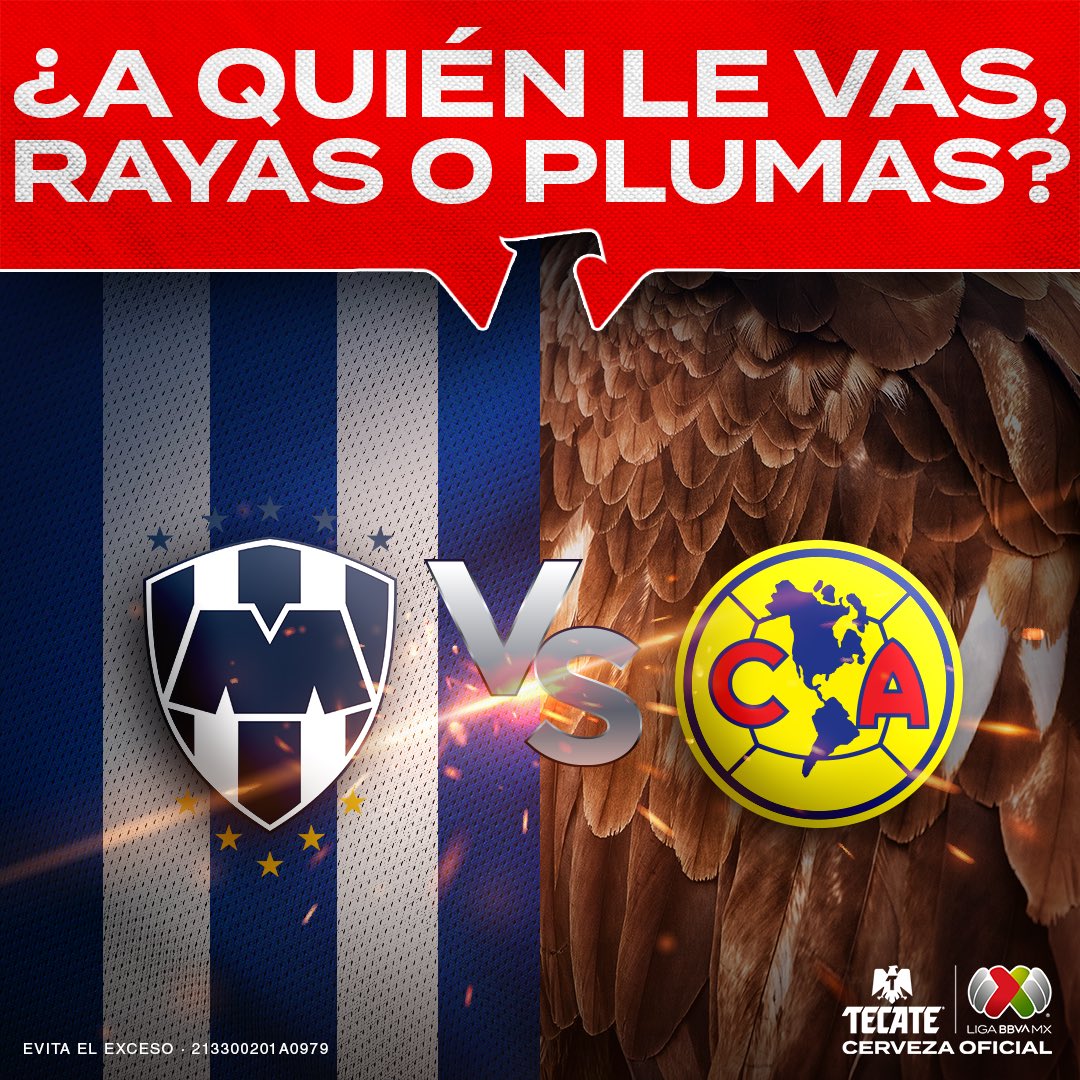 CervezaTecate's tweet photo. Hoy juega Mty vs Ame. RT si le vas a los Rayados. ❤️ si le vas al Ame.
#CervezaTecate #CervezaOficial #LigaMx https://t.co/BeQL3ujzSS