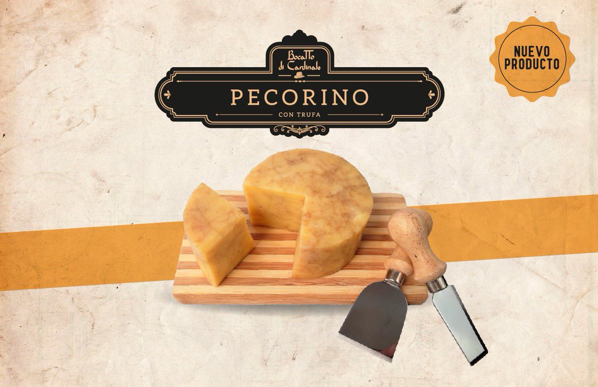 DELAESPRIELLAE's tweet photo. Pecorino Bocatto Di Cardinale, es el nuevo producto de la tienda virtual de Abelardo De La Espriella. Un queso pecorino, trufado y madurado.

Adquiérelo en https://t.co/z18lFhKFCc y disfrútalo junto con su vino #Fratellone y su aceite de oliva #BocattoDiCardinale. https://t.co/HSNXFfXu0P