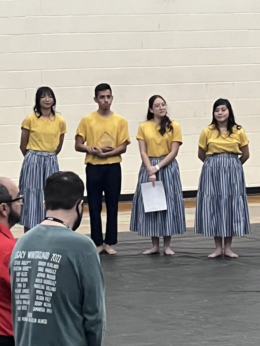 Congratulations colorguard on your first place finish and double class promotion!! 🥇🥇🥇🥇