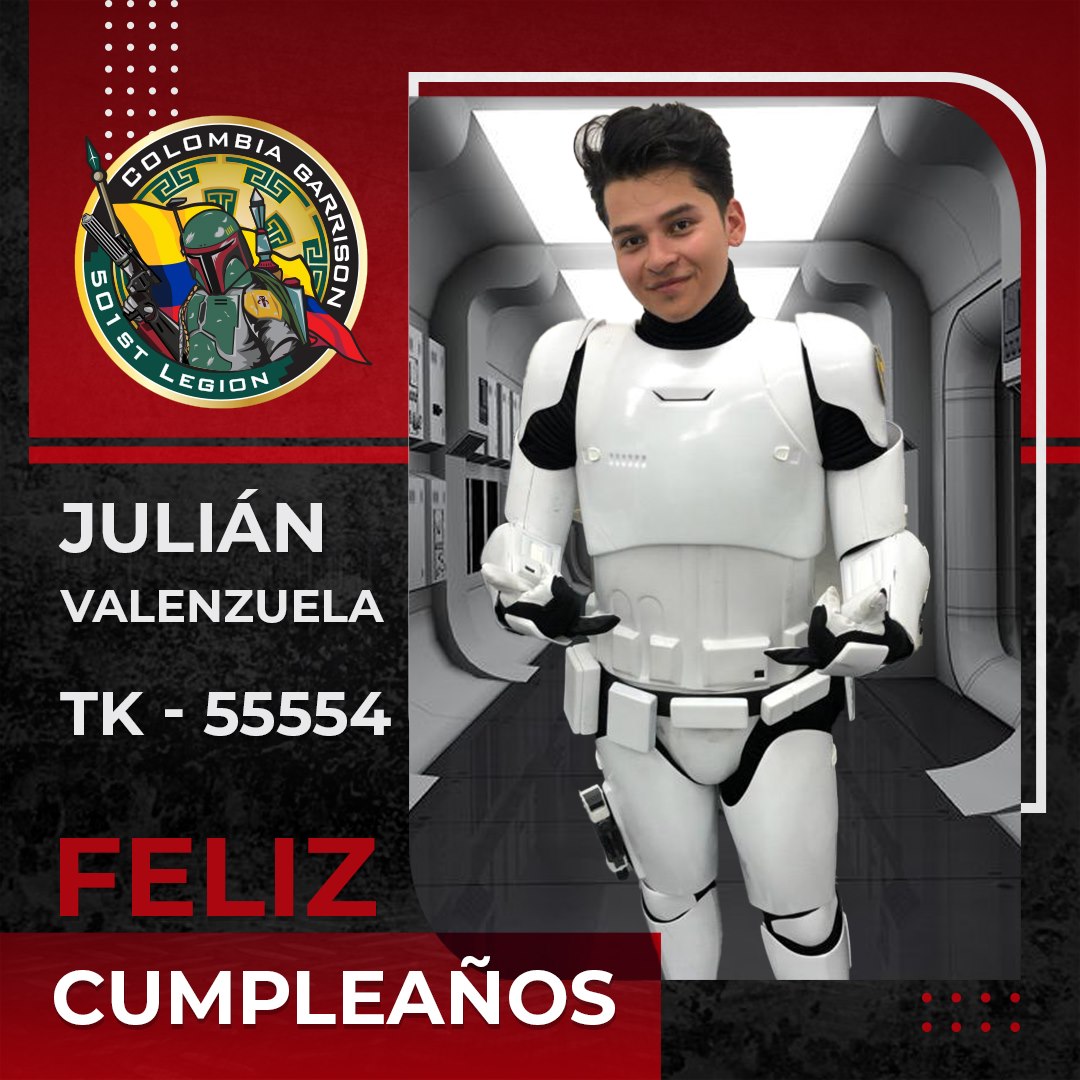 Hoy celebramos el cumpleaños de nuestro legionario Julián Valenzuela TK 55554 🎉🎁🎂🥳