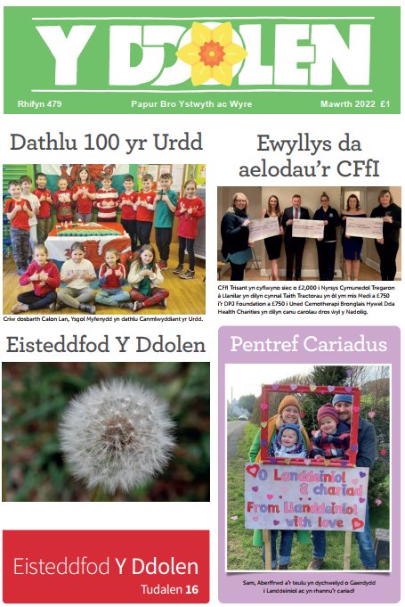 Allan ers wythnos! Ydych chi wedi cael eich copi o'r Ddolen eto?