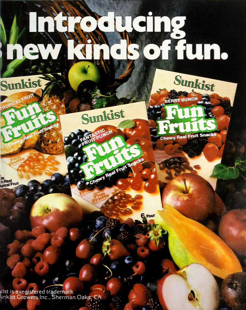 davidjdaskal's tweet photo. @GeneralMills I understand that when Leaf confections disbanded they passed the Sunkist Fruit Snack torch over to you. Can you please reignite Sunkist Fun Fruits? I loved them as a child and want to introduce them to my very own. Thank you. https://t.co/rcrFyfNqG8