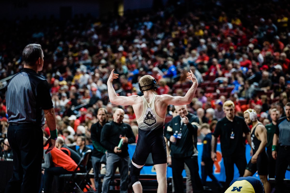 BenMohorn's tweet photo. Session one is done onto ✌🏻

@PurdueWrestling 

#B1GWrestling #AlwaysAggressive https://t.co/JSPO3wjLxS