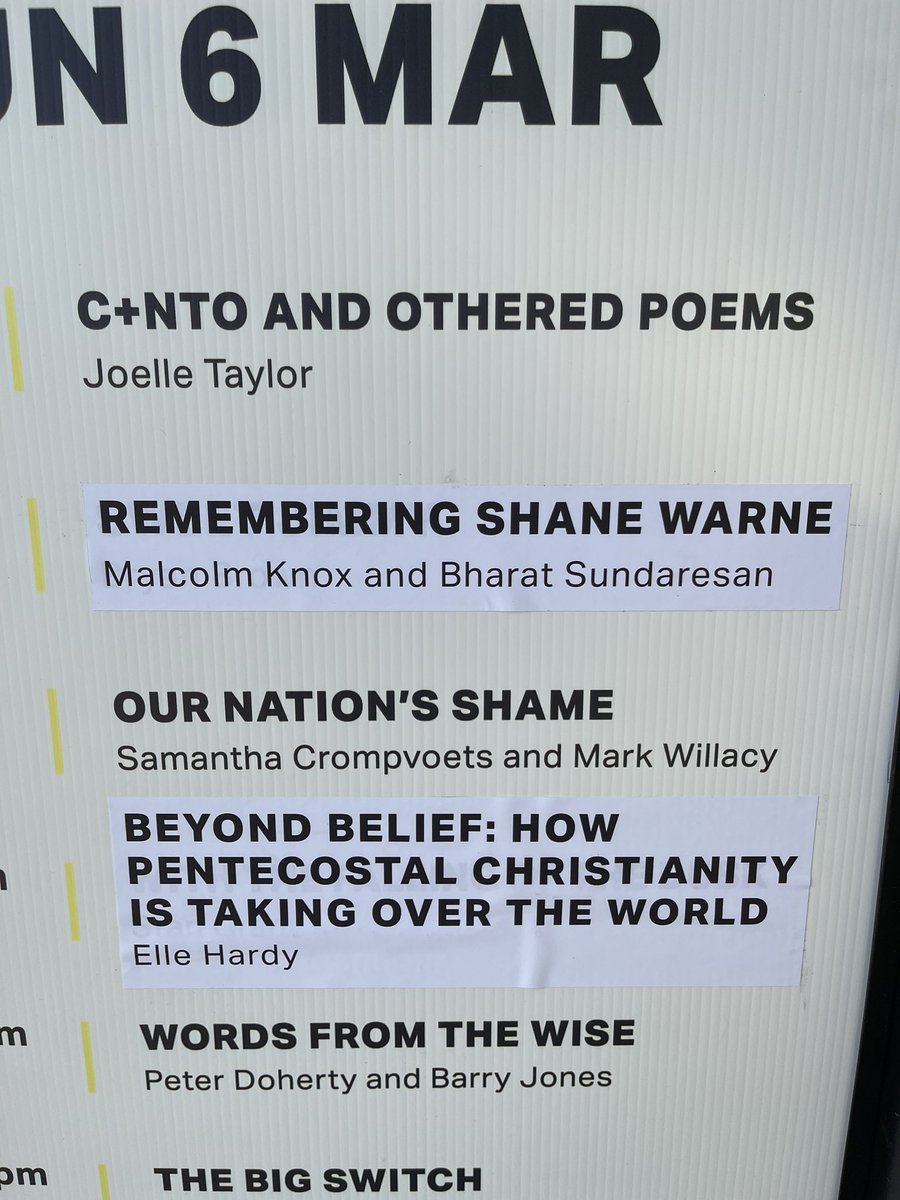 stanton_jane's tweet photo. Even @adelwritersweek is embracing Warnie https://t.co/48MjPfALys