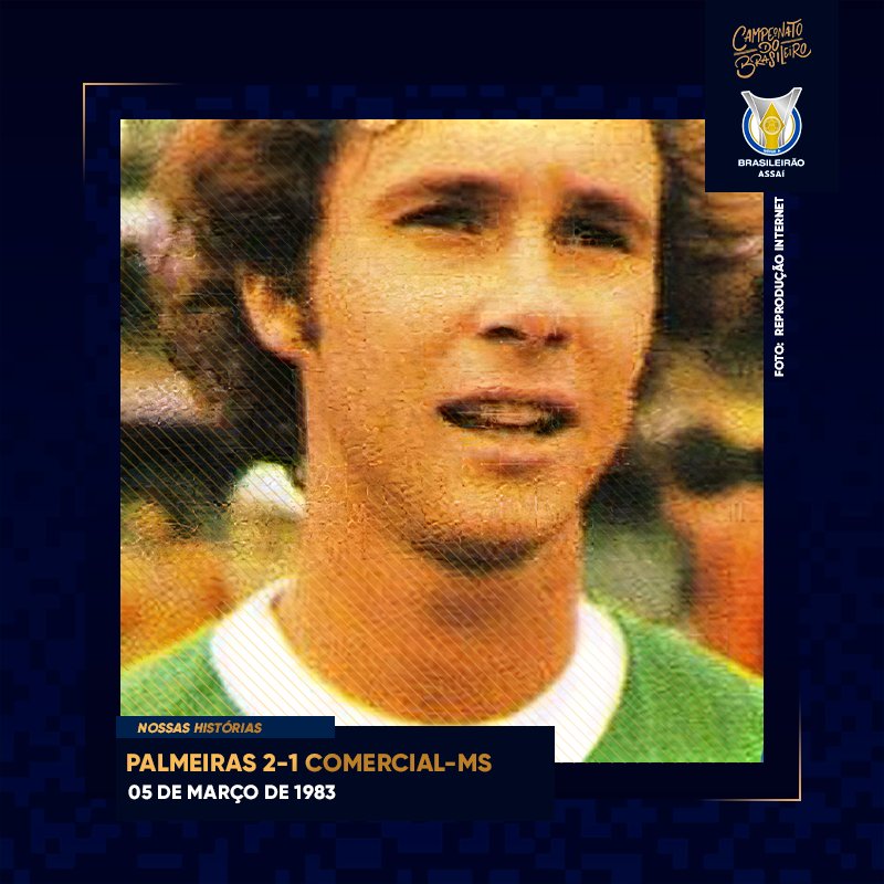 Brasileirao's tweet photo. Jorginho Putinatti fez o da virada faltando dez minutos para o fim. Antes, Carlos Alberto Seixas tinha marcado. No Morumbi, vitória do @Palmeiras em um dia com esse. Em 1983... #BRNH https://t.co/wlW2jNRWcX