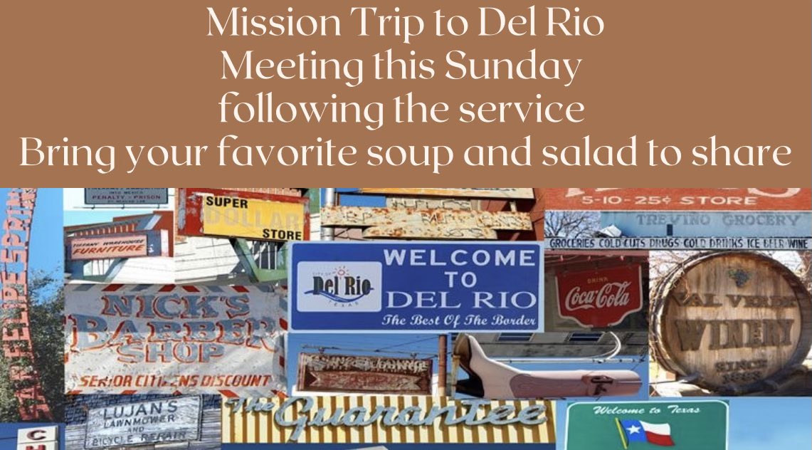 7thMBC's tweet photo. If you are interested in spring or summer mission trip bring your favorite soup.  Tomorrow after worship the staff will be sharing the vision trip Colby and Cody went on. https://t.co/bOdKl159r9