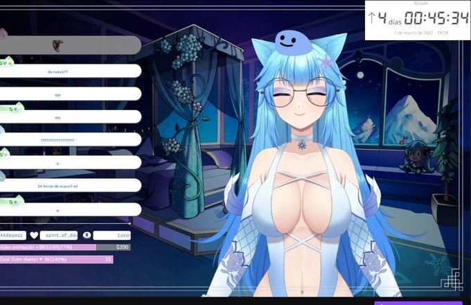 NO PUEDO CREERLO QwQ!! ✨🫒 Acabo de cerrar stream 😭  Muchas gracias por esas 97 horas de stream y la Subathon