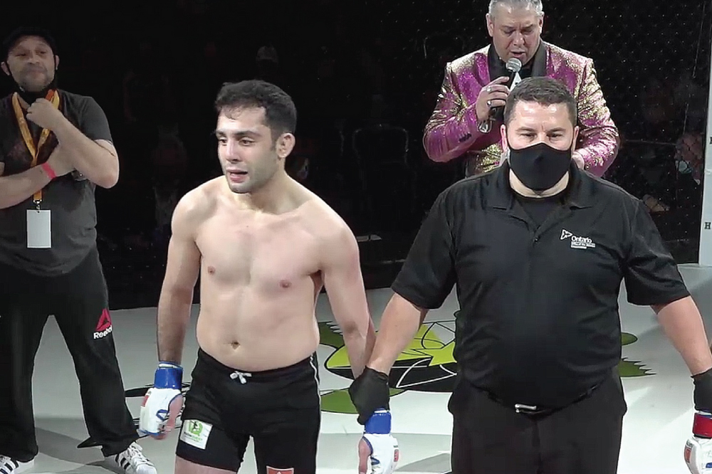 mmaempirecanada's tweet photo. The action is underway at #BTC14 as Gino Ghalehpardaz earns his first professional win, submitting Nate Ledger in the first round.

https://t.co/JQ2IK1peoN https://t.co/TQdxmCqKeM