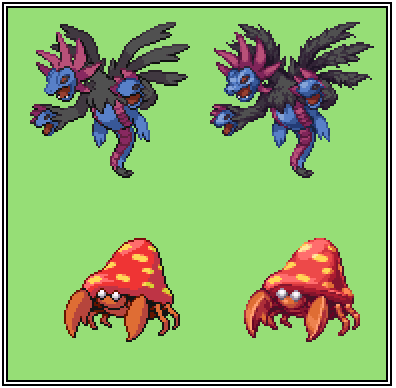 Dewndeym's tweet photo. The most vicious Pokemon in Unova and the most vicious Pokemon in Hisui https://t.co/vSTa2d0hv9