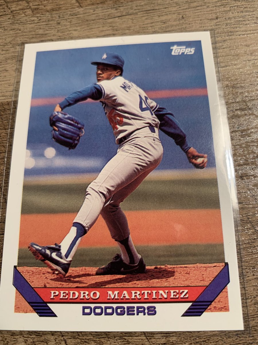 RA1D3R_24's tweet photo. #1993Topps #Cardpurchaser #PedroMartinez #Cardcollecter https://t.co/wzSElQh5cS