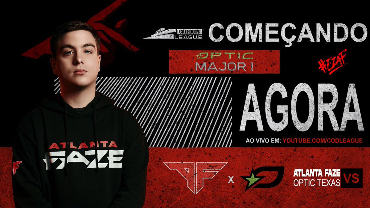 TorcidaFaZeClan's tweet photo. 🏆 CDL Major 1
🎮 @ATLFaZe 🆚 @OpTicTexas
📺 https://t.co/bwFFAjbAVm
O maior clássico do COD mundial começa agora!
#AtlUp #eZaF #FaZeUp #CDL2022 https://t.co/jztTCf5wtG