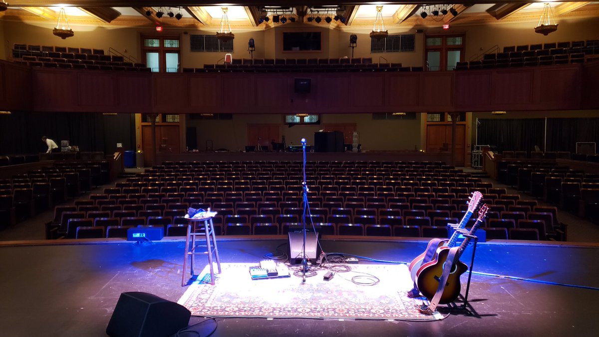 Tonight's office <a href="/janesvillepac/">JPAC</a> in Janesville, WI!  Incredible room with stunning acoustics!  
Tickets at the door.