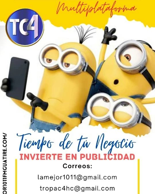 Karla Beomon TC4 (@karlabeomon_tc4) on Twitter photo Te invitamos a publicar con nosotros, nueva etapa de @tropac4_hc. Multiplataforma en redes sociales.
<a href="/lamejorfm1011/">La Mejor FM 101.1</a> <a href="/HuracanComunica/">HuracanComunicaciones</a> @jovanyquinterotc4 @CarrilloBrenTc4 <a href="/Tc4Ross/">Ross Gonzalez TC4</a> Te invitamos a publicar con nosotros, nueva etapa de @tropac4_hc. Multiplataforma en redes sociales.
<a href="/lamejorfm1011/">La Mejor FM 101.1</a> <a href="/HuracanComunica/">HuracanComunicaciones</a> @jovanyquinterotc4 @CarrilloBrenTc4 <a href="/Tc4Ross/">Ross Gonzalez TC4</a>