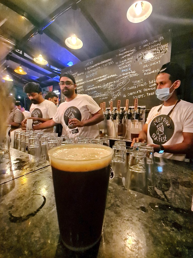 thedarkrebel's tweet photo. Day 2 was mad fun as well! So glad things are getting back to normal. Loved the American IPA by 2Down and Coffee Stout by Brew Whale. Music through the night deserves a special mention.

Day 3 is gonna be a banger! https://t.co/dmsz88qp20