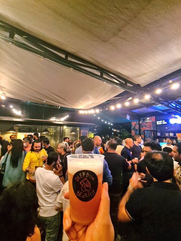 thedarkrebel's tweet photo. Day 2 was mad fun as well! So glad things are getting back to normal. Loved the American IPA by 2Down and Coffee Stout by Brew Whale. Music through the night deserves a special mention.

Day 3 is gonna be a banger! https://t.co/dmsz88qp20