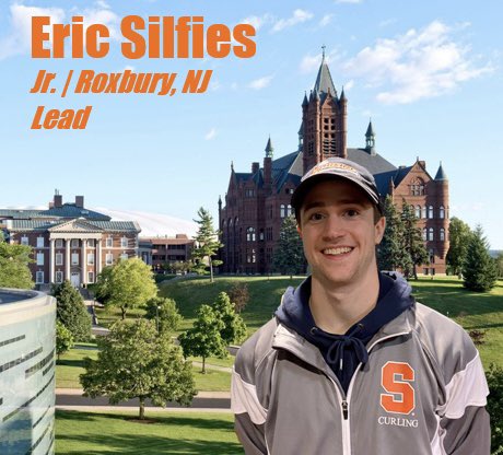 And at lead, yet another Junior mechanical engineering major, hailing from Roxbury, NJ, Eric Silfies!