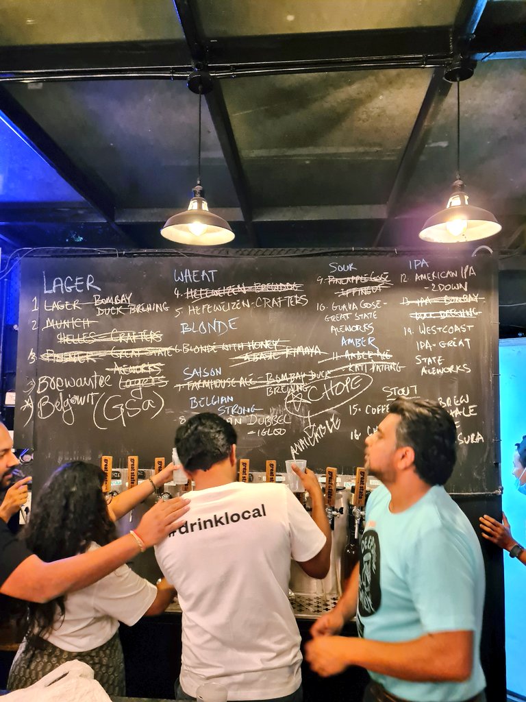 thedarkrebel's tweet photo. Day 2 was mad fun as well! So glad things are getting back to normal. Loved the American IPA by 2Down and Coffee Stout by Brew Whale. Music through the night deserves a special mention.

Day 3 is gonna be a banger! https://t.co/dmsz88qp20