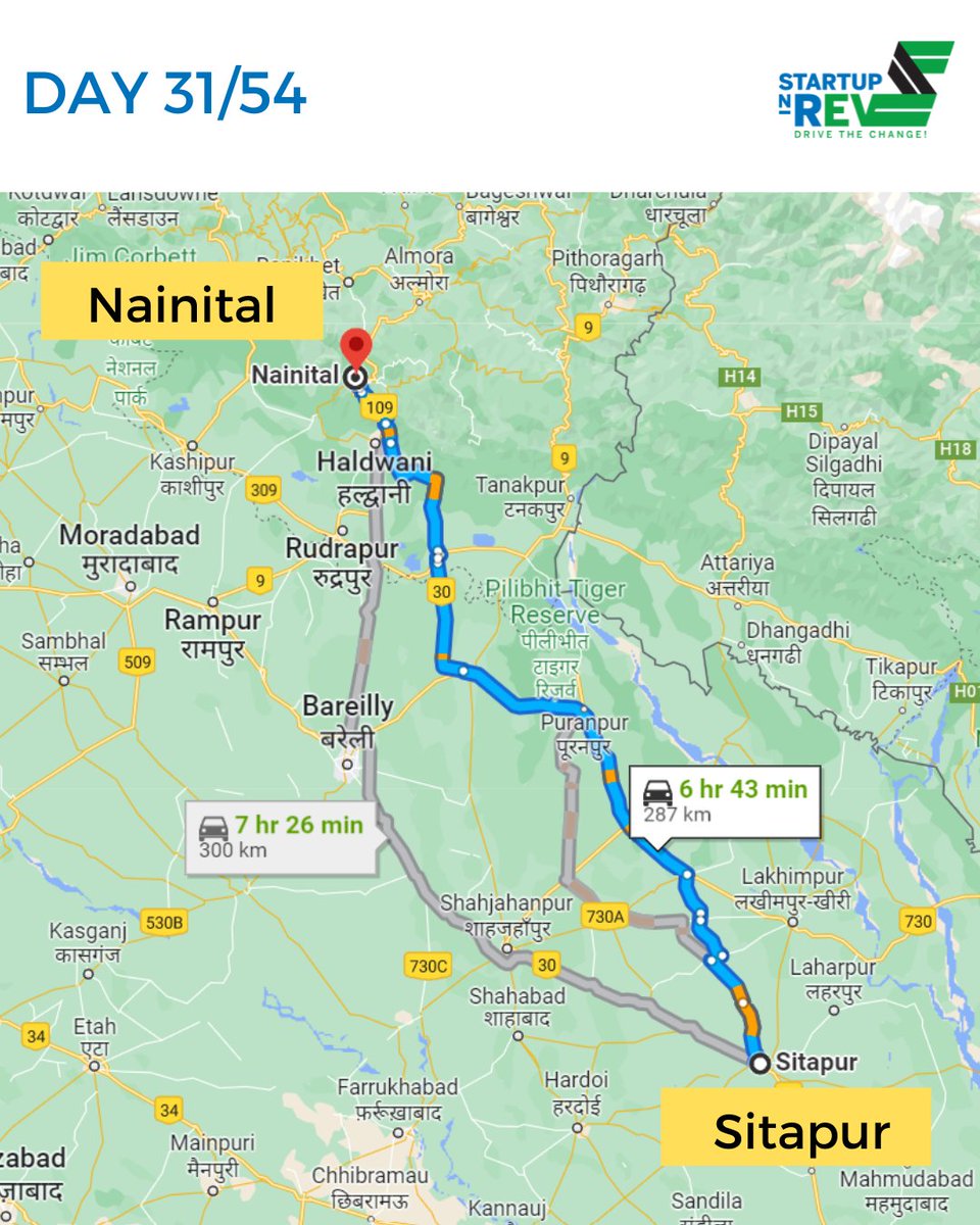 Hello Uttarakhand.

#startupnrev #drivethechange #bharatmalaride #electricbharatmala #evstartups #indianstartups #roadsafety #worldrecordattempt #14216kms