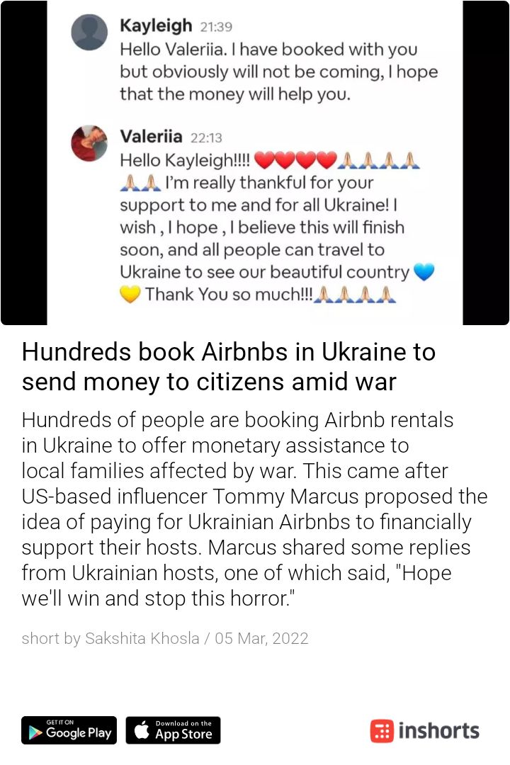 akshitushah's tweet photo. So thoughtful!!
https://t.co/h2L7d2rMdl
#HelpUkraine https://t.co/8CacqGFs0k