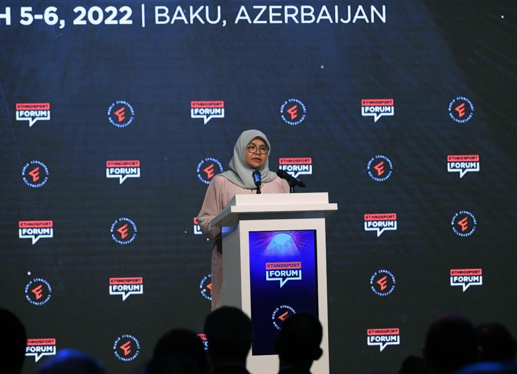 officialmys's tweet photo. Martın 5-də Bakıda “Ənənəvi idman növlərinin dirçəlişi” devizi altında V Beynəlxalq Etnoidman Forumunun açılış mərasimi keçirilib.
Ətraflı: https://t.co/D6KQjCpQgk
#MysAz #MysGovAz #etnospor
#EtnosporForumu
@etnospor https://t.co/uOnF4tx6HE