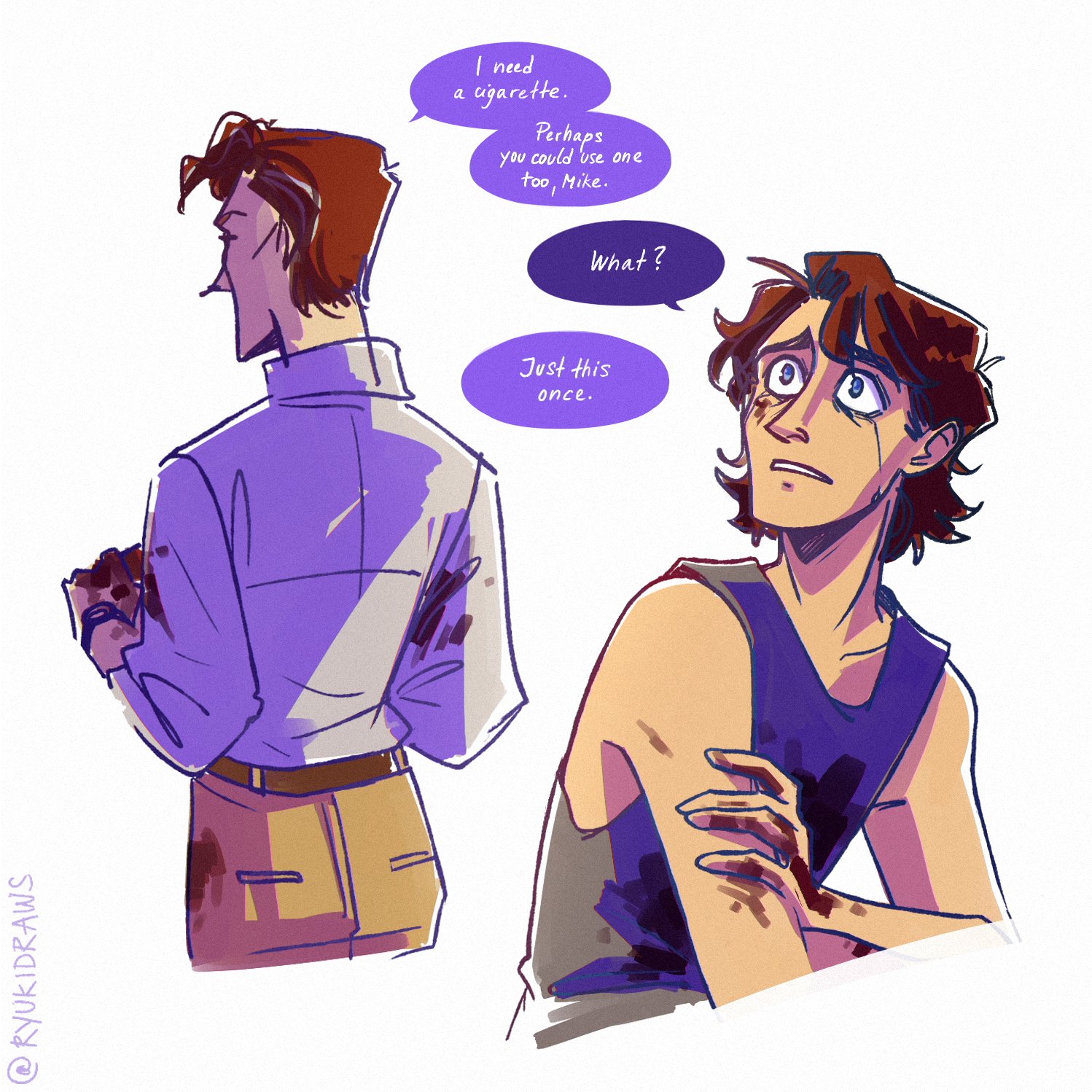 R. on Twitter "Father of the Year™ fnaf fnaf4 michaelafton 