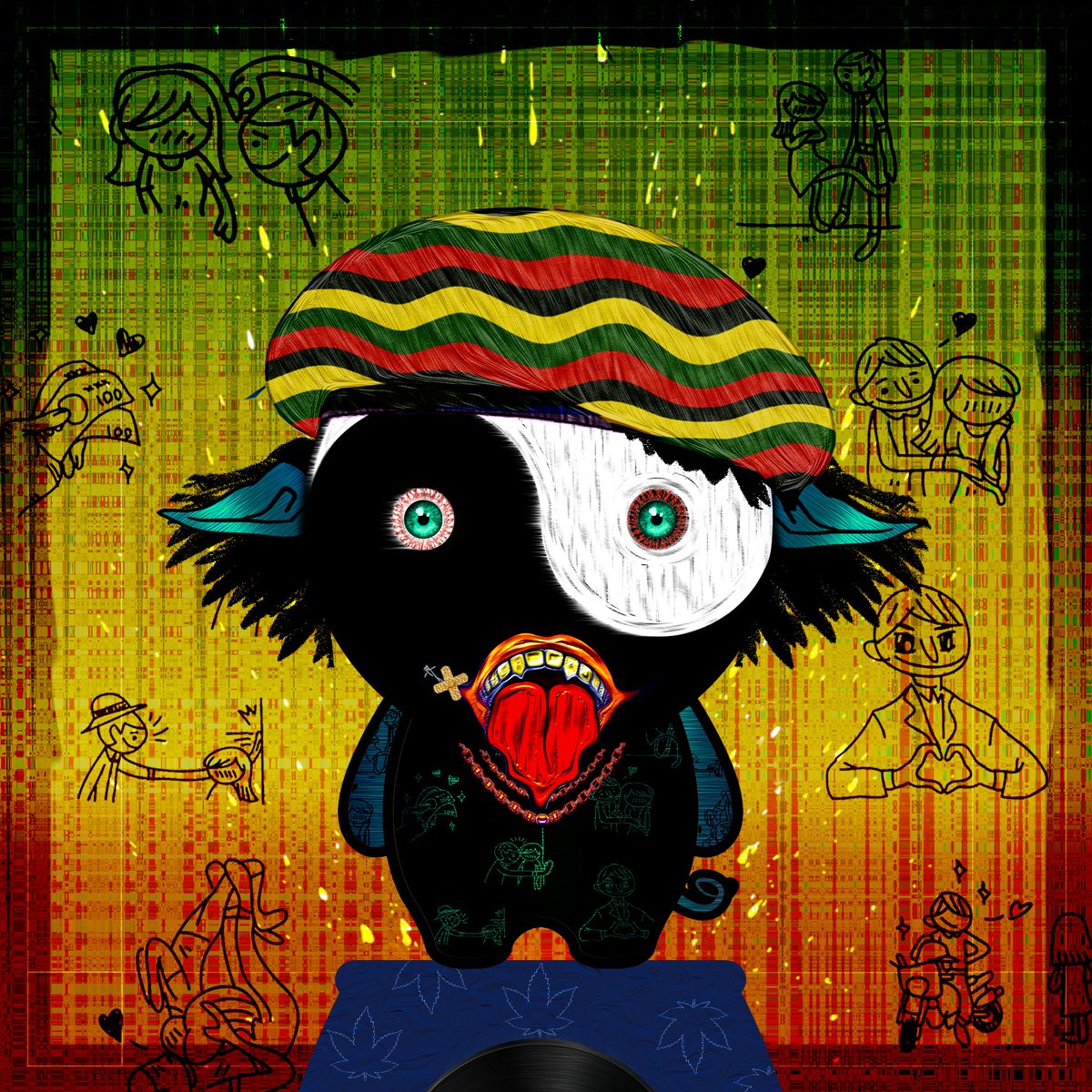 METAMORPHIX_NFT's tweet photo. Another wild Morph has escaped the Gulag! Meet Bob Morphix. @YoDaBest0, thank you for taking him in, and welcome to the #metamorphix family <3

#NFTs #nftcollector #NFTCommmunity #nftart #NFTartist https://t.co/LMhD3E7EUx