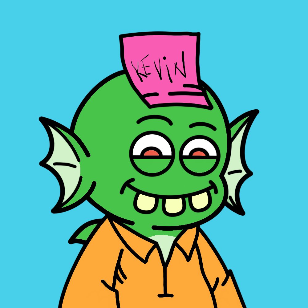 Kevin_FishyFam's tweet photo. @fishyfamNFT Hi mate ! 
We love Kevin too 💜💙💚💛🧡❤️ https://t.co/2ggEr9tDza