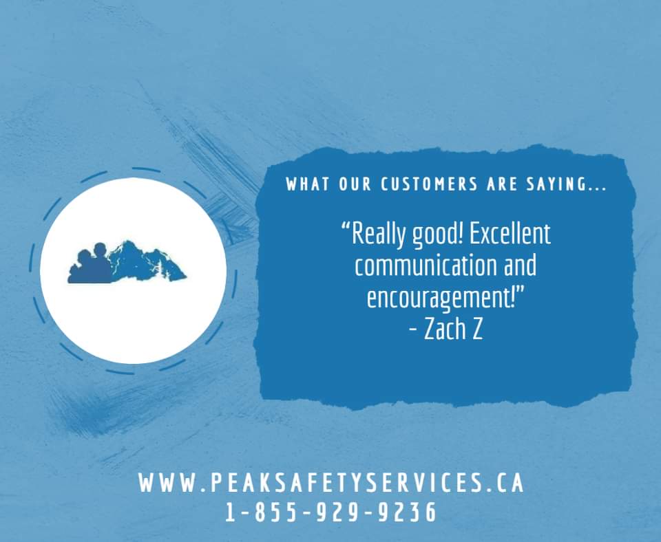 What are our customers saying?!?!
#customerfeedback #fivestarreview #weloveourcustomers💗 #SafeTodayHomeTonight #peaksafetyservices